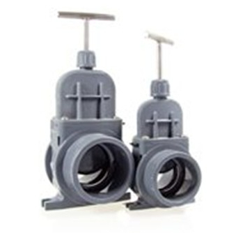 Zasuwy nożowe PVC-U VDL