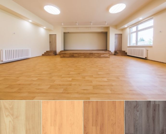 Wykładziny  PVC<br>sportowe