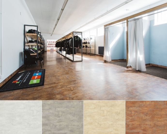 Wykładzina PVC <br>Lino Grit 